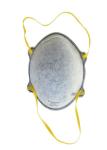 Single Use Active Carbon Face Mask , Fiberglass Free Face Mask Respirator