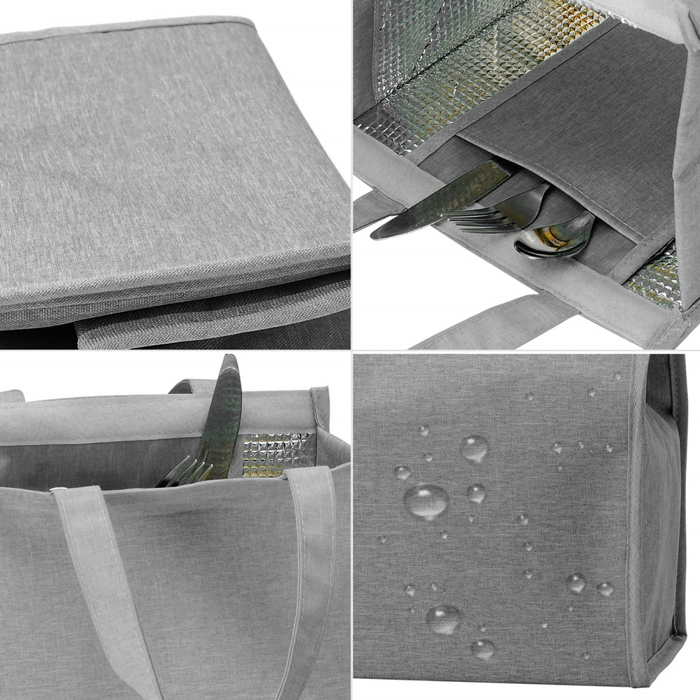 Strengthed Grocery Soft Insulated Cooler Integrated Freezer Extra Lage Easy Carry