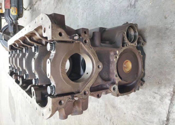 Excavator R210-7 Engine Block , Mitsubishi 6D16 Steel Engine Blocks Second Hand