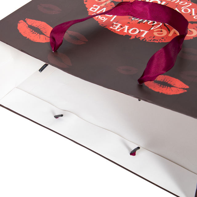 Customized Luxury Fancy Craft Gift Paper Bag with Logo Print and Gravure Printing Surface