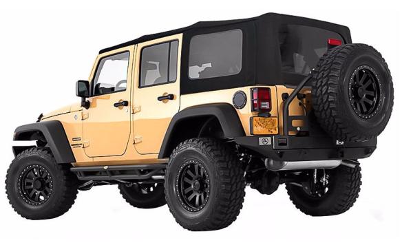 Fabric Soft Top Replacement Kits for Jeep Wrangler Unlimited (jk) 4 Door 2010