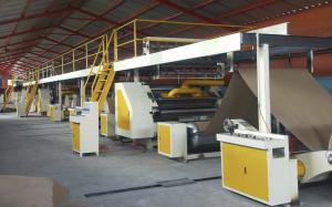 China High speed 5ply corrugated cardboard production line wholesale