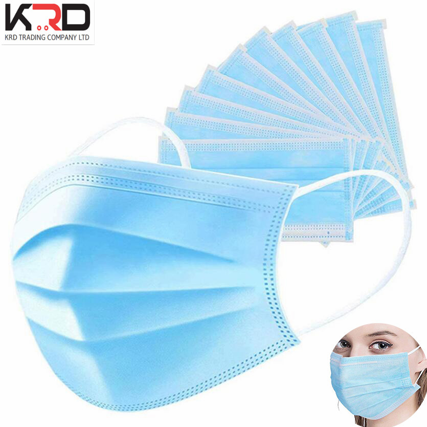 In Stock Disposable Mask 3 Layer EarLoops N95 KN95 Protection Personal Health Mouth Face Mask Mouth Masks Safety