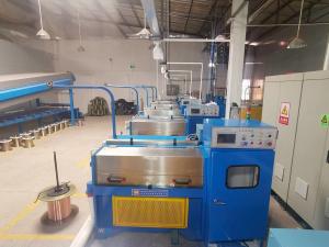 China CE Cone Type Fine Wire Drawing Machine 380V-480V Synchronous Moving wholesale