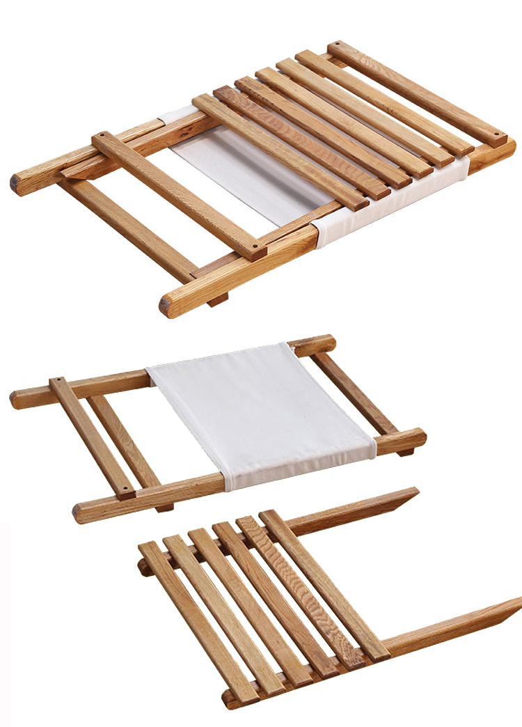 Mail Packing Y Outdoor Camping Garden Stackable Folding Beech Wooden Picnic Beach Chair