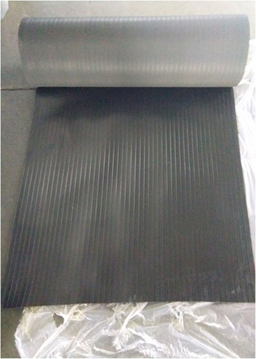 Commercial Soft Black Insulation Rubber Stall Mats , Dairy Cow Cubicle Mats