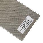 White Gray Beige 97% Anti UV Fiberglass Sunscreen Fabric 200cm 250cm 300cm