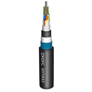China Stranded Loose Tube Underground GYTA53 Fiber Optical Cable wholesale