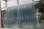 Transparent PVC Soft Curtain Sheet Extrusion Line Single Screw Extruder