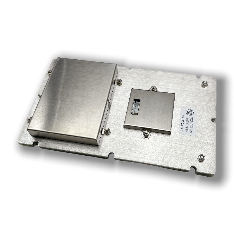 IP65/IK07 Waterproof/Dustproof Industrial Stainless steel Keypad integrate with TouchPad USB interface Rear Panel Mounted