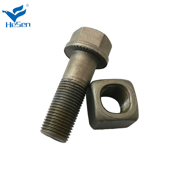 Track bolt and nut