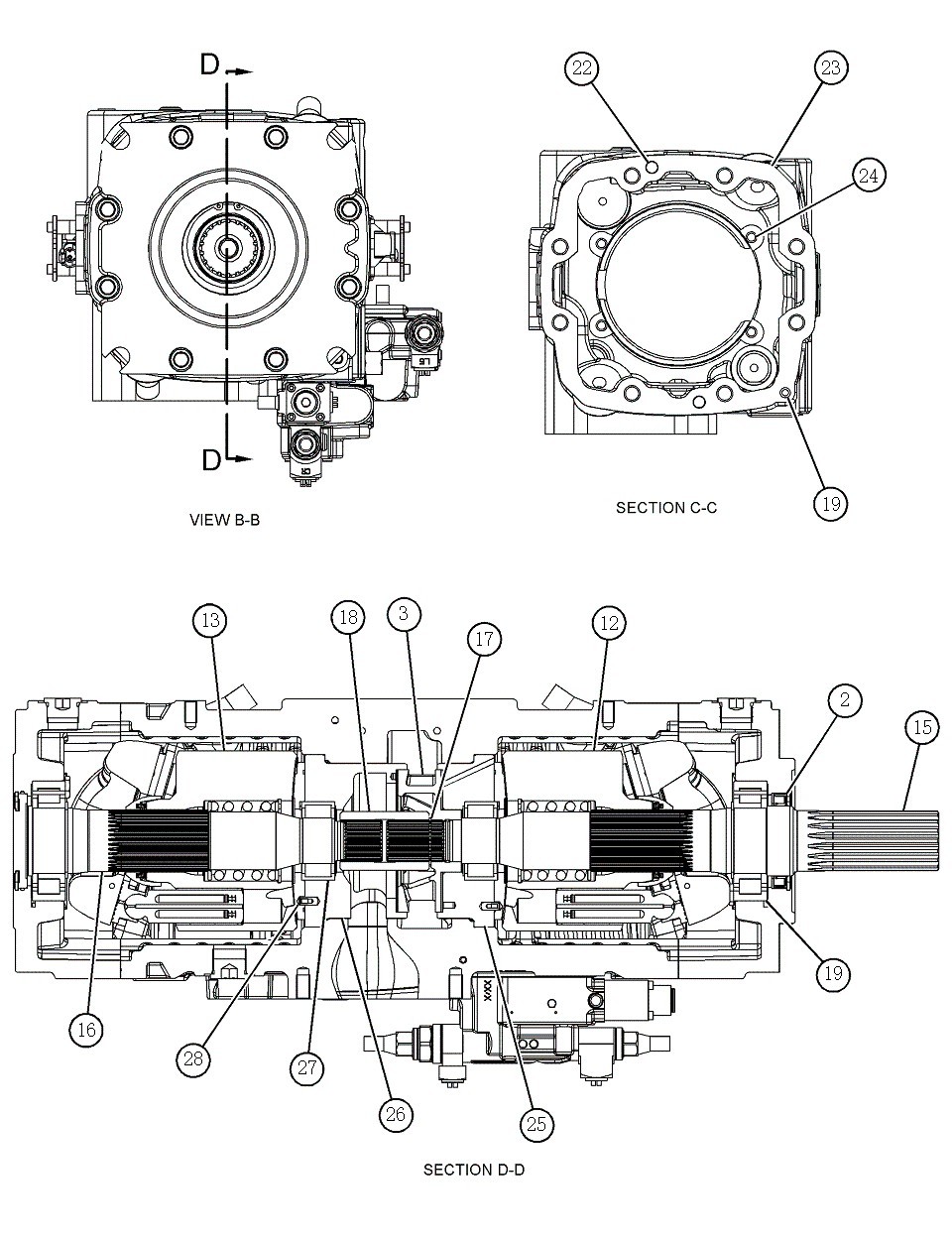 369-9655 3699655 Excavator Hydraulic Pump A28VO280 For TQ 390F 374F