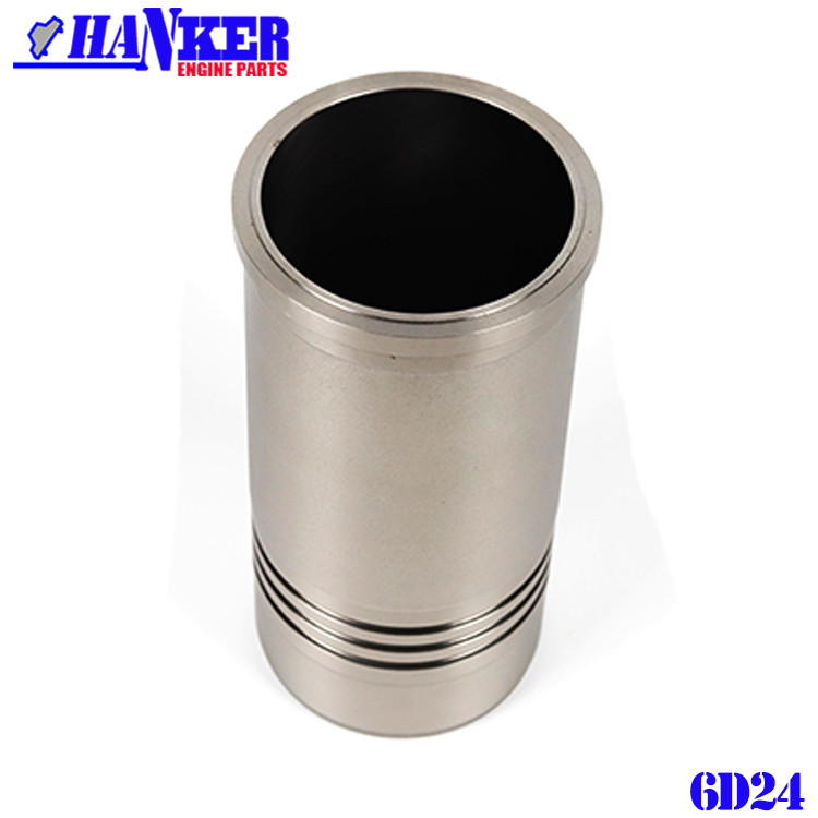 Heavy Duty 6D24 Engine Cylinder Liner Sleeve Spare Parts For Mitsubishi Fuso
