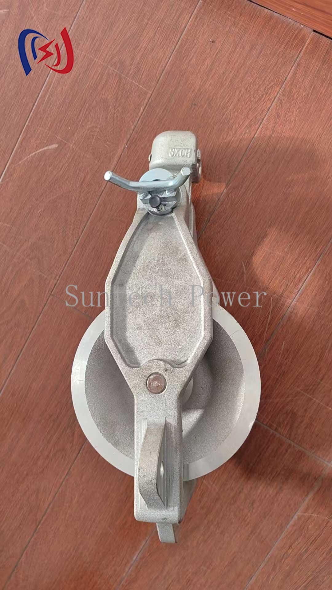 178×76MM Conductor Stringing Blocks Electric Power Construction 10KN Universal Stringing Pulley