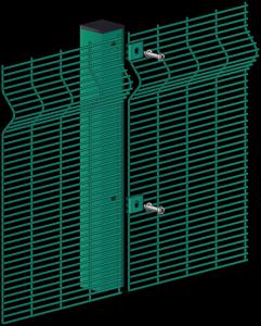 China Galvanized Anti Theft Anti Cut 358 Mesh Fencing Panels wholesale