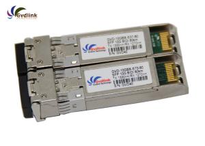 China 80KM 10 Gbps Sfp Modules SFP-10G-BX80D-I Compatible wholesale