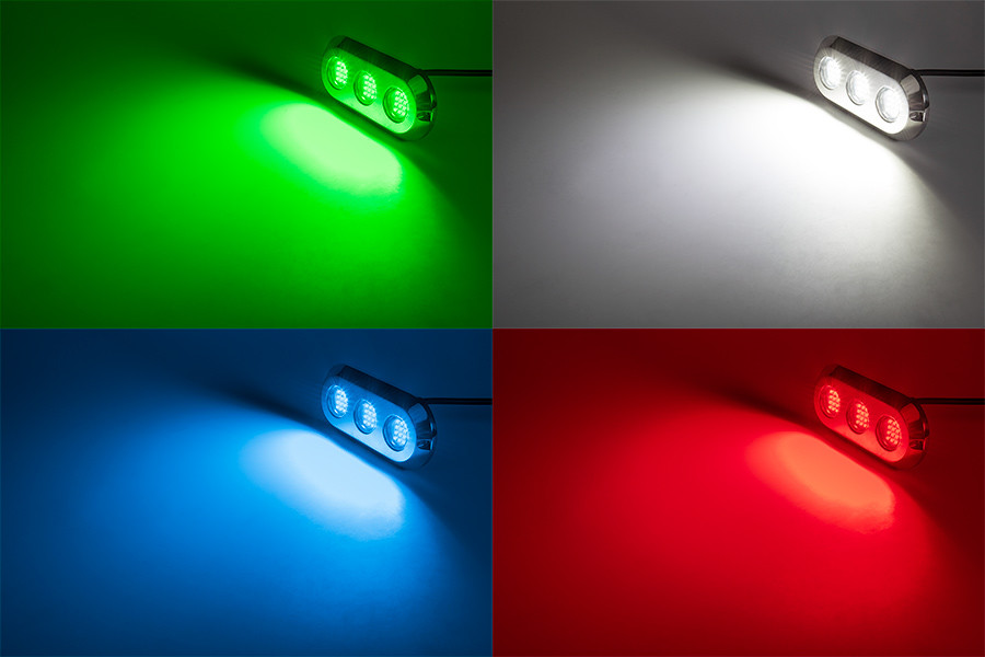 180W RGB Ip68 Led Underwater Light For Yacht Marine