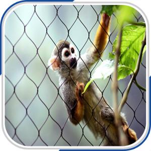China Customized light weight inox cable wire zoo mesh wholesale
