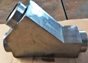 China ASME B16.11 9000lbs Forged 45 Degree Y Branch Lateral Tee Forged Steel Fittings wholesale