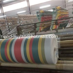 China Stripe Polyethylene Tarp Rolls Woven Fabric With Lamination Building wholesale