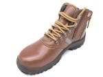 36 - 47 Size Mens Leather Safety Shoes Action Leather Mudguard Non Slipping