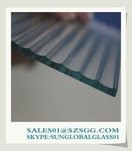 China textured float glass wholesale