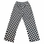 Professional Printed Elastic Waistband Kitchen Cooking Chef Pants