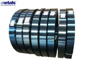 China OEM Bulk Steel Metal Packing Strip 0.2mm Q345 wholesale