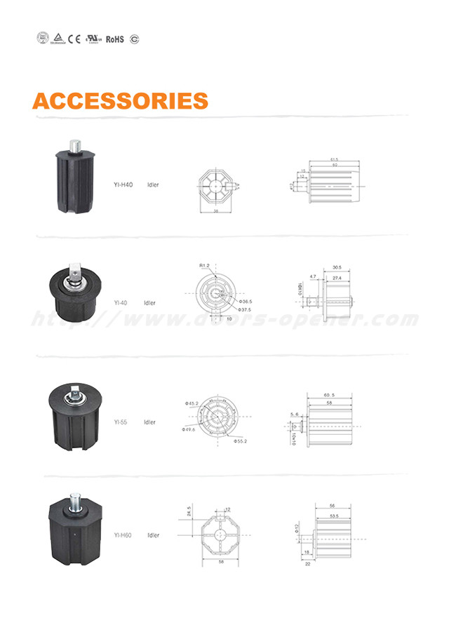 AC 220V 10N.M 15RPM Tubular Motor Roller Shutter