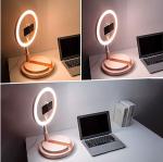 68 Inches 6000K Makeup Ring Light With Mirror