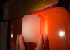 China Borosilicate 180# Polished Glass Light Guide Plate High temperature 3.2mm Thickness wholesale