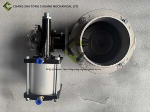China Single Flange Pneumatic Butterfly Valve V1FS200GBN+CP101+MIC23 1079800021 wholesale