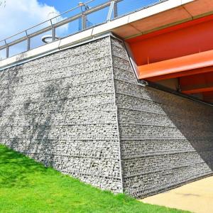 China Welded Gabion Cage Garden Landscaping Decorative Planter Rustproof Steel CE ISO wholesale
