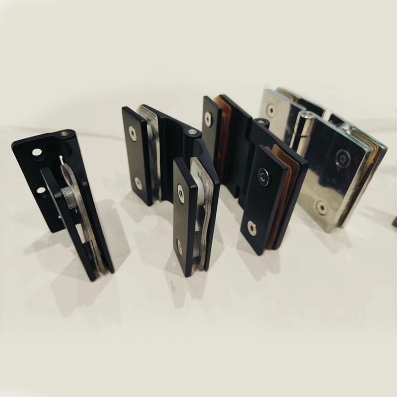 Stainless Steel Casting Bathroom Glass Door Hinge Erosion Resistant