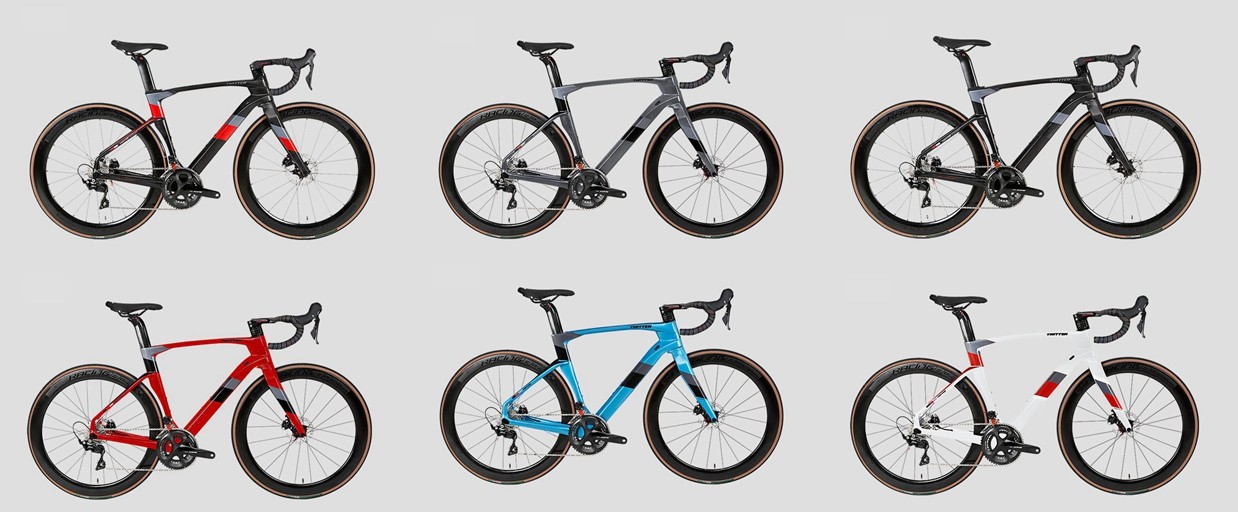 CYCLONE Pro Carbon Fiber Street Bike SHIMANO UT/R8020 With Disc Brake