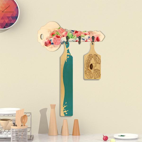 Custom Wooden Narrow Rectangle Long Serving Tray Bread Sushi Food Blank Sublimation Cheese Board