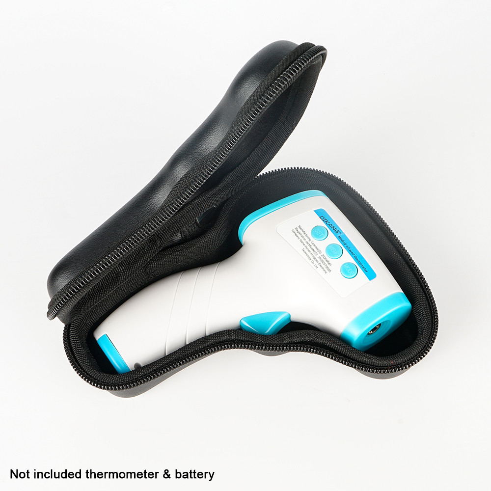 Portable Carry Handle Double Zipper EVA Thermometer Storage Case