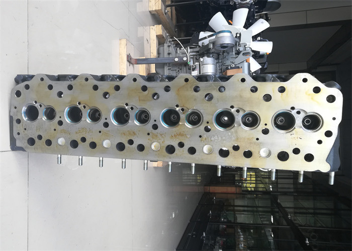 Excavator SK230-6 Diesel Engine Cylinder Head 6D34 ME051714 With 12 Valve