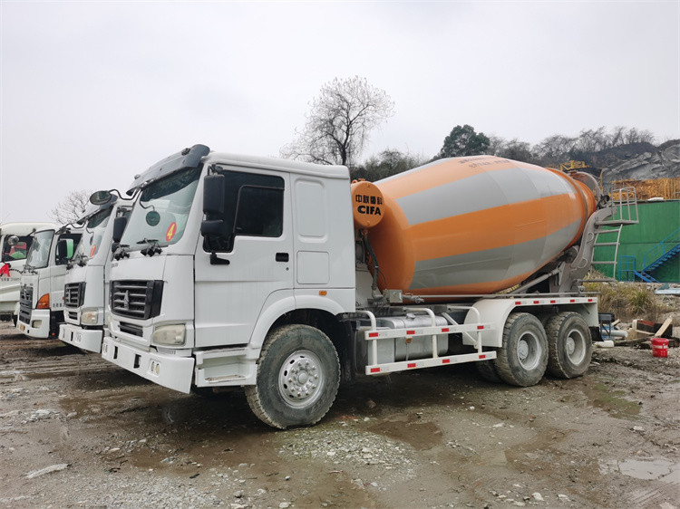 Heavy Duty Automatic Second Hand Concrete Mixer With Pump Diesel Powered