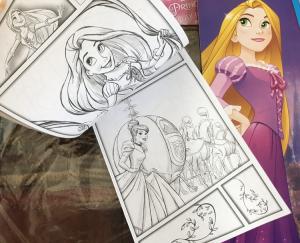 China Cartoon Coloring Book Printing , Softcover Paperback Book Printing Spot UV wholesale