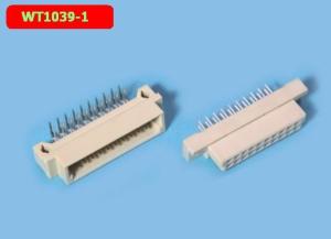 China DIN41612 IC Socket Connector 220 Male Bent Straight Idc Cable Connector wholesale