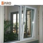 Inward Opening Aluminum Clad Casement Windows Power Coating Surface Treatment