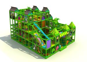 China Four Floors Indoor Playground Set / Toddler Indoor Play Equipment Forest Style wholesale