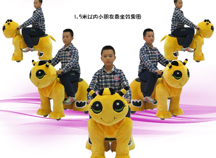 Plush Toy Car/Plush Electrical Toy Car/out door toy cars
