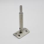 Stainless steel 304 rail connector RS0872 post to rail tube satin finishing, M8,