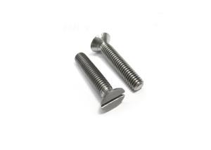 China DIN963 Titanium MTB Bolts Slotted Countersunk Head Screws For Car Parts wholesale