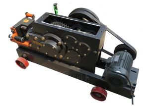 China Round Rebar Cutting Machine , Hydraulic Electric Steel Bar Processing Machinery wholesale