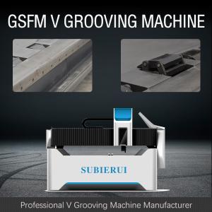 China CE Automatic V Grooving Machine For Stainless Steel 1225 V Groove Cutting Machine wholesale