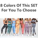 Women's Push Up Nylon Lycra Seamless Custom Logo Sport Yoga Pants
