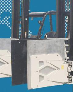 China High Rise Forklift Carton Clamp 380-1530mm Opening wholesale
